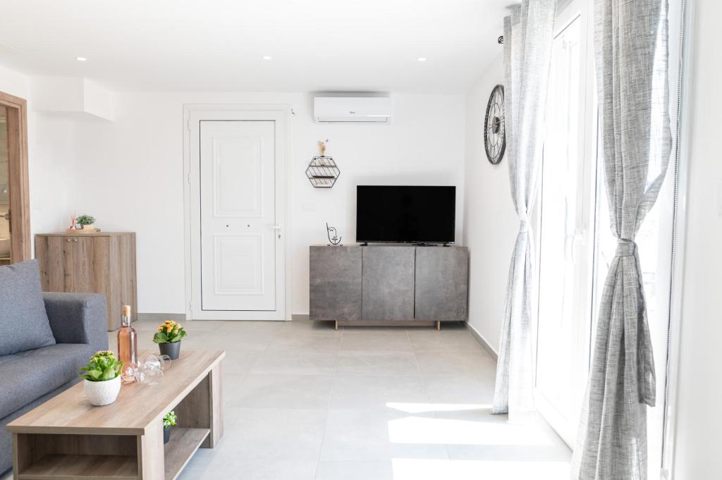 Open-plan living area